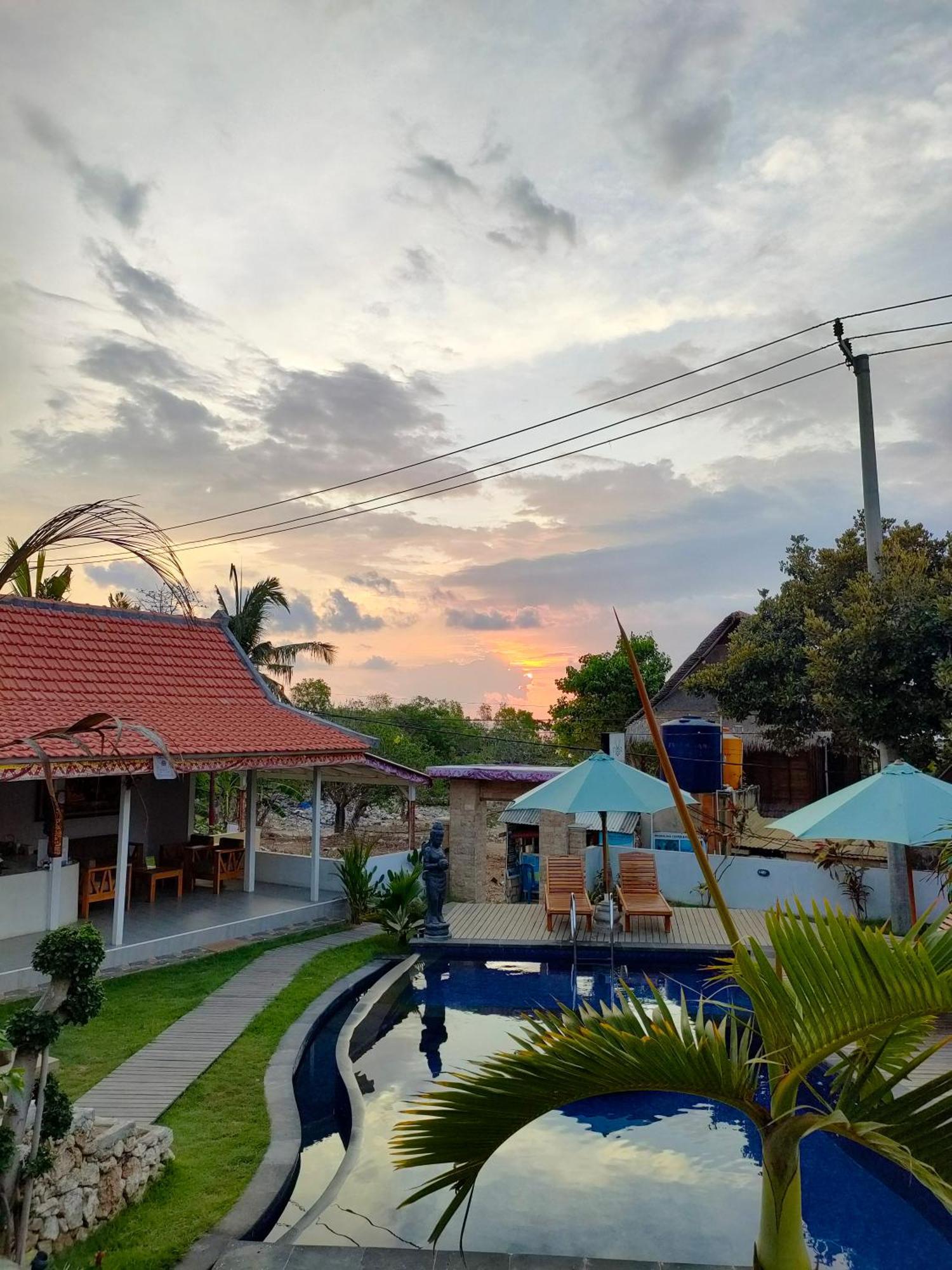 Blue Sky Villa Ceningan 누사 렘봉안 외부 사진