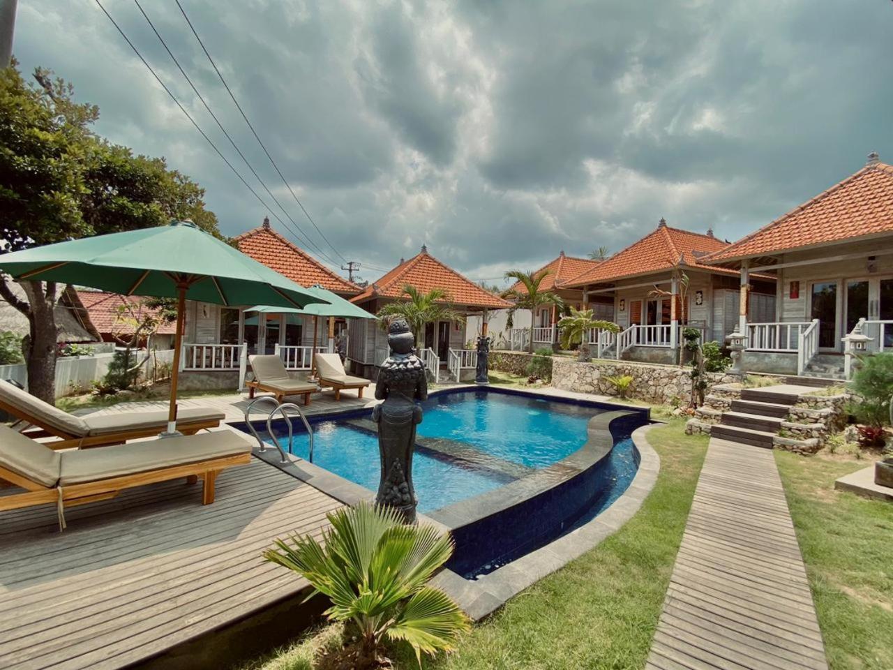 Blue Sky Villa Ceningan 누사 렘봉안 외부 사진