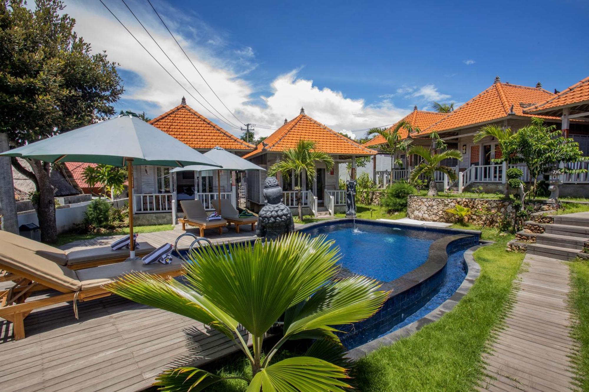Blue Sky Villa Ceningan 누사 렘봉안 외부 사진