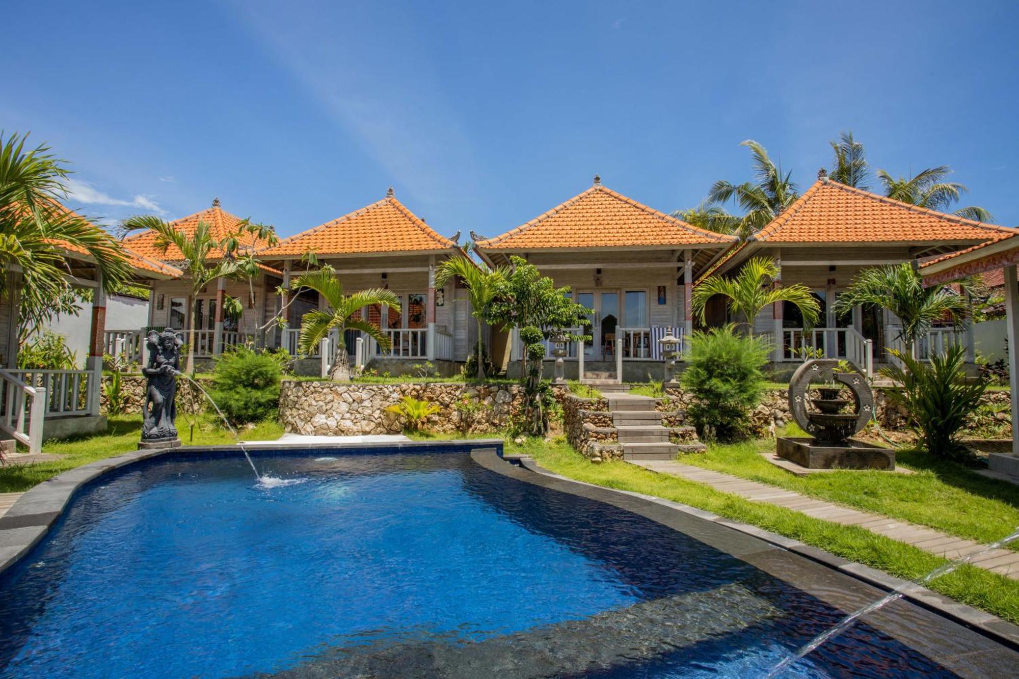 Blue Sky Villa Ceningan 누사 렘봉안 외부 사진