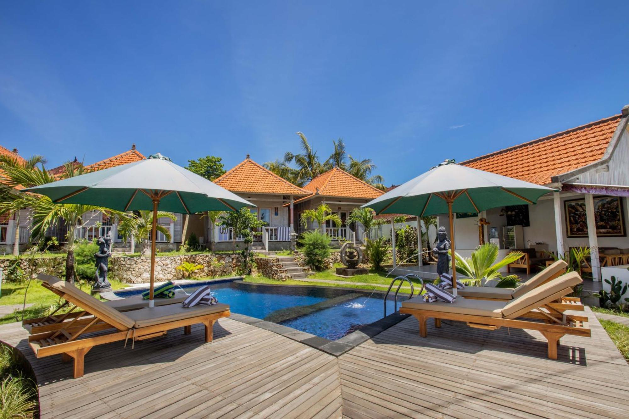 Blue Sky Villa Ceningan 누사 렘봉안 외부 사진