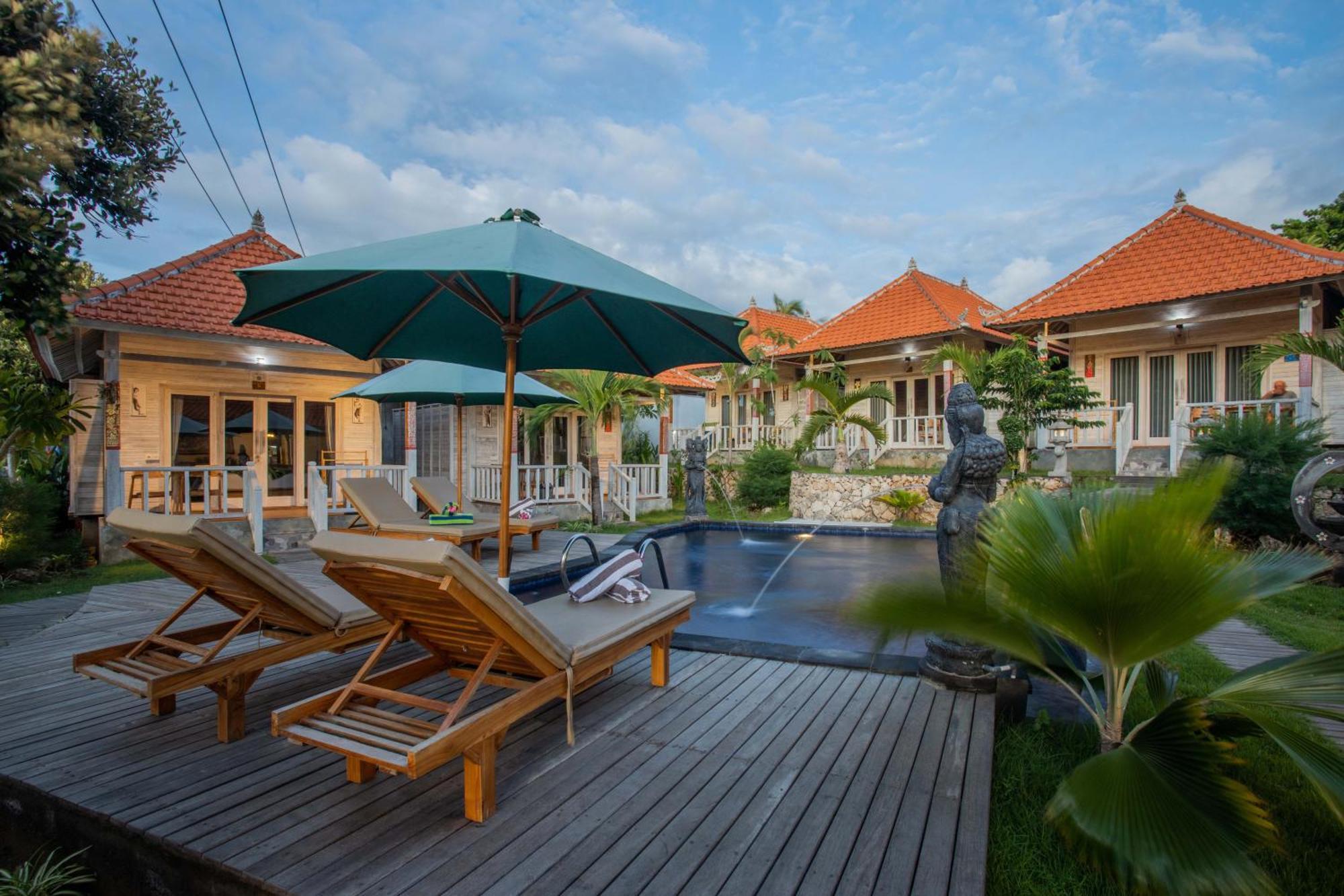 Blue Sky Villa Ceningan 누사 렘봉안 외부 사진