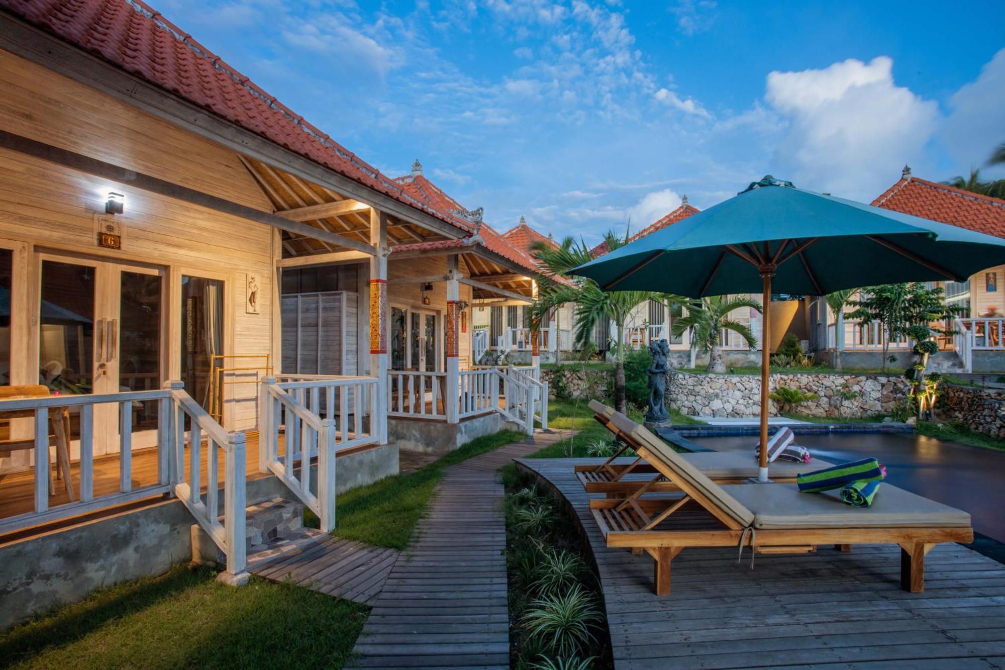 Blue Sky Villa Ceningan 누사 렘봉안 외부 사진