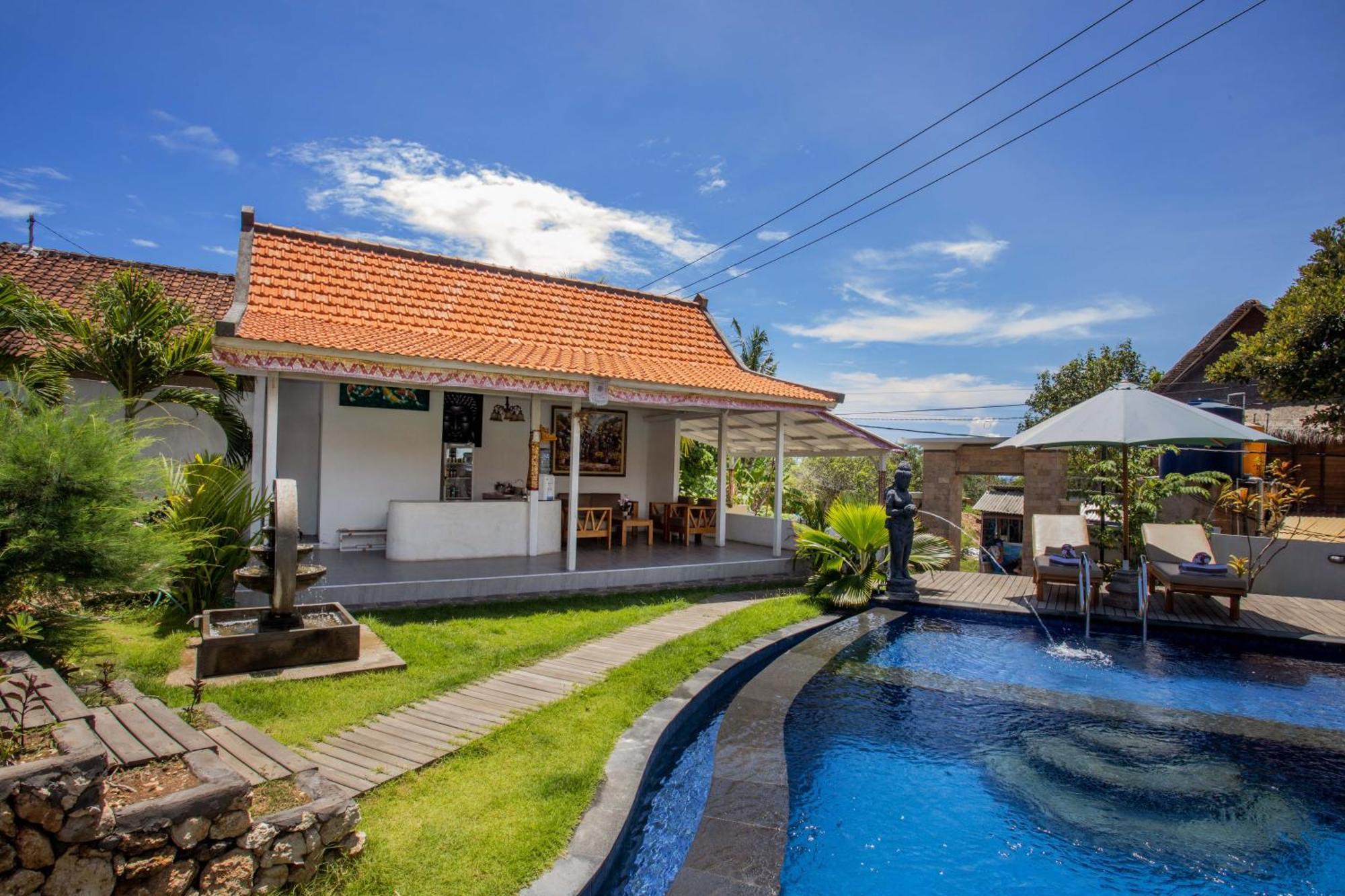 Blue Sky Villa Ceningan 누사 렘봉안 외부 사진