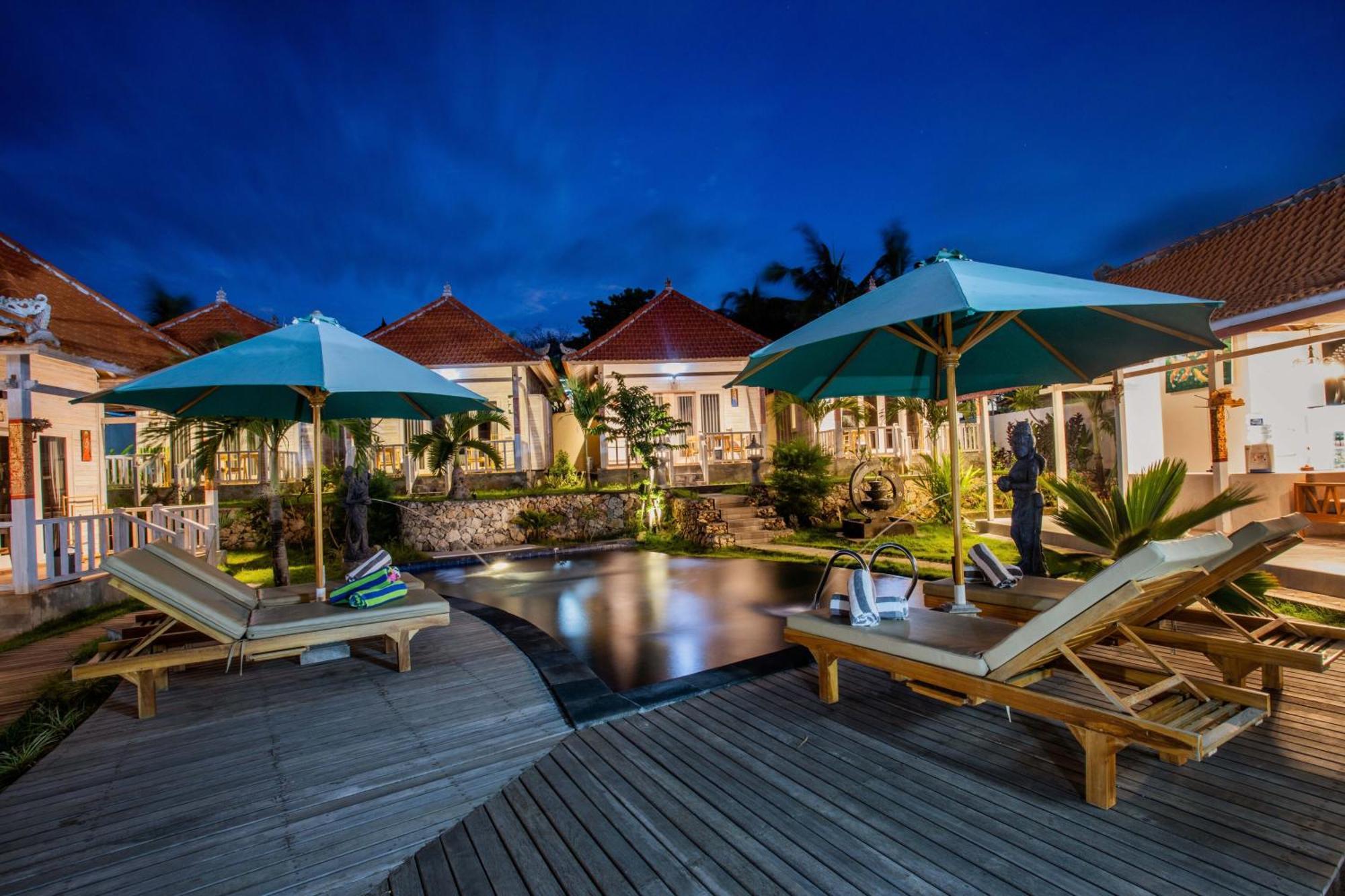 Blue Sky Villa Ceningan 누사 렘봉안 외부 사진