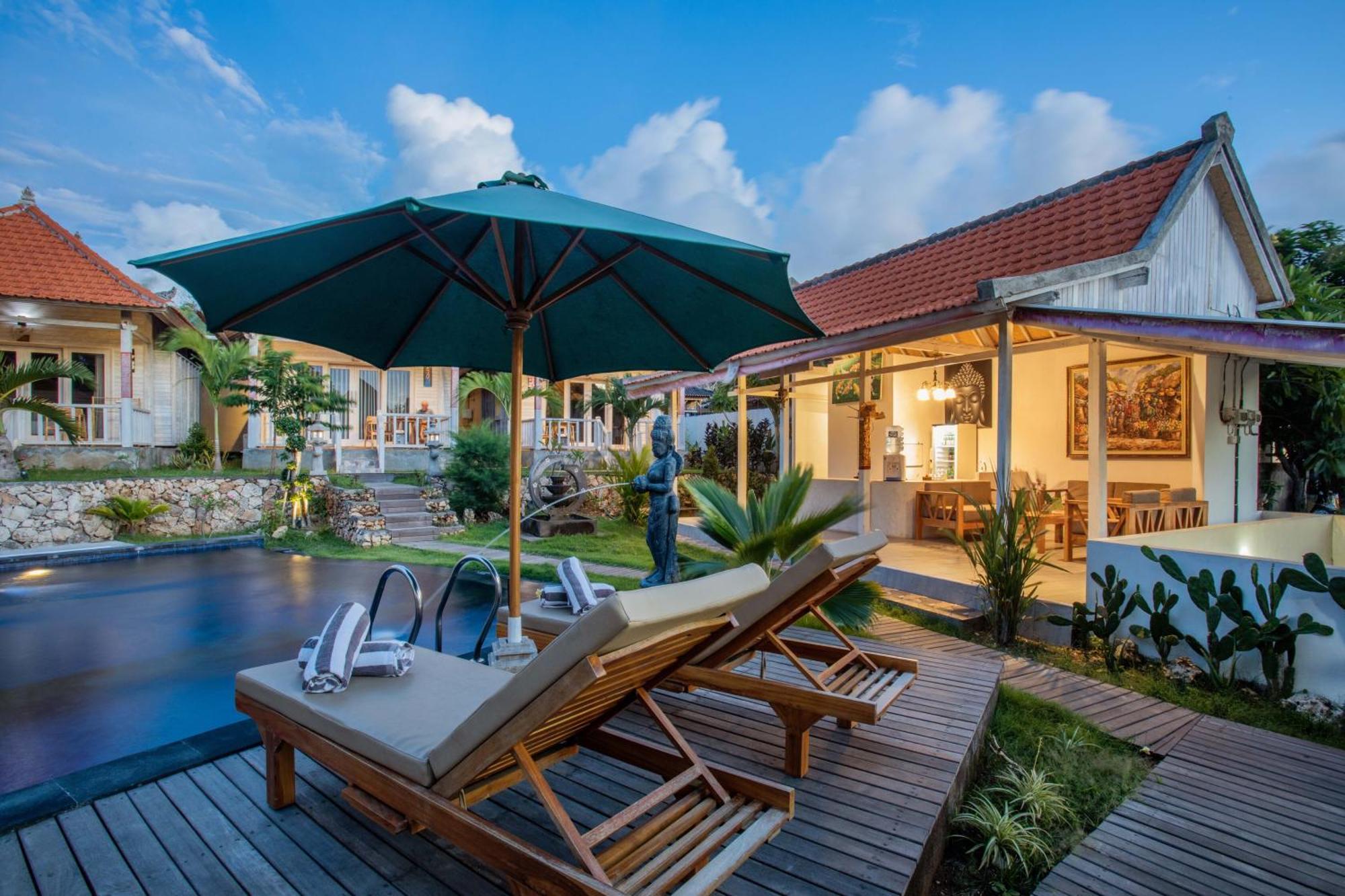 Blue Sky Villa Ceningan 누사 렘봉안 외부 사진