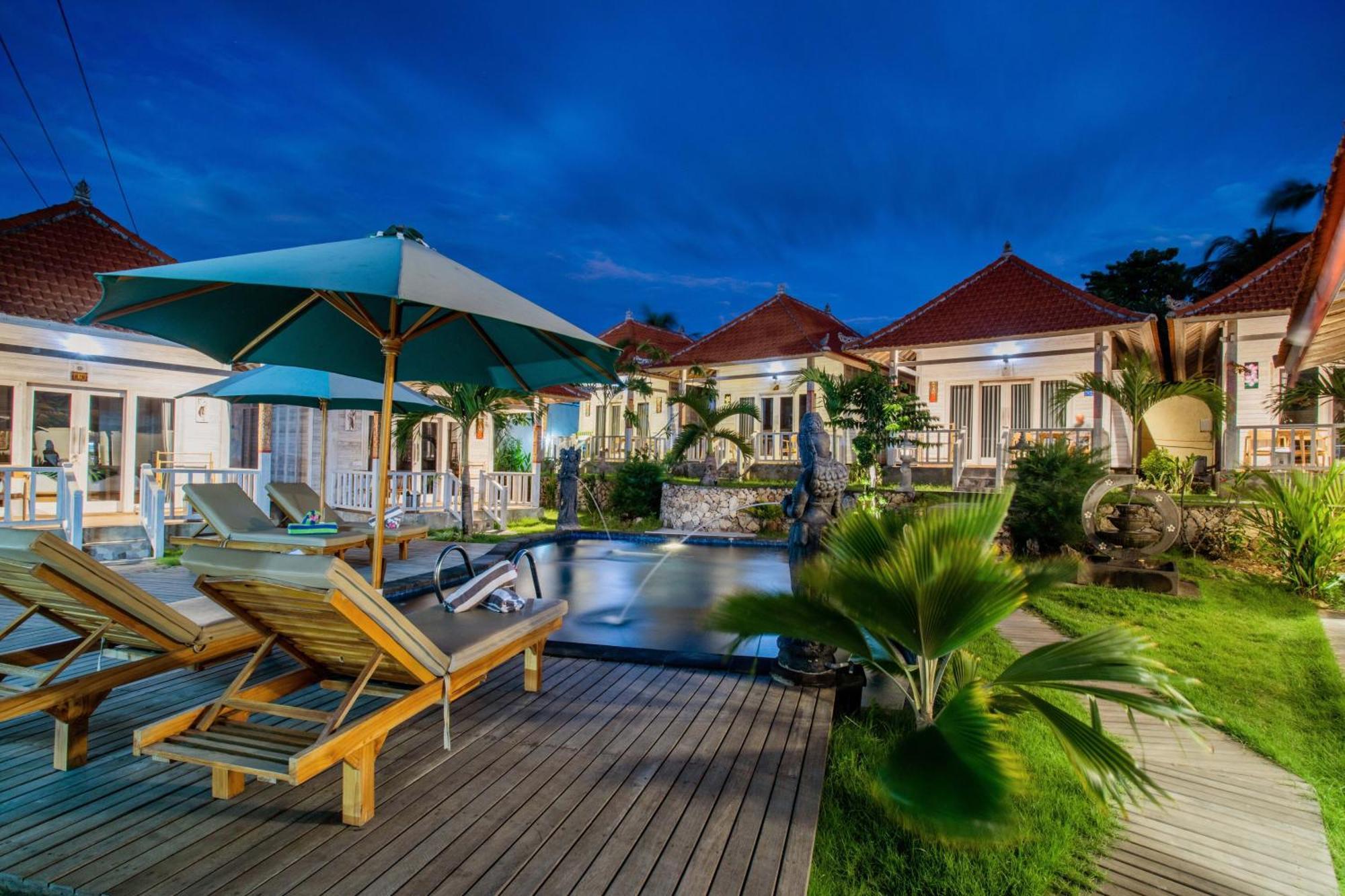 Blue Sky Villa Ceningan 누사 렘봉안 외부 사진