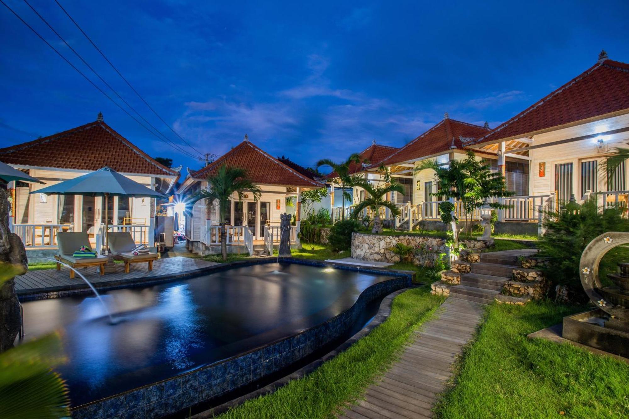 Blue Sky Villa Ceningan 누사 렘봉안 외부 사진