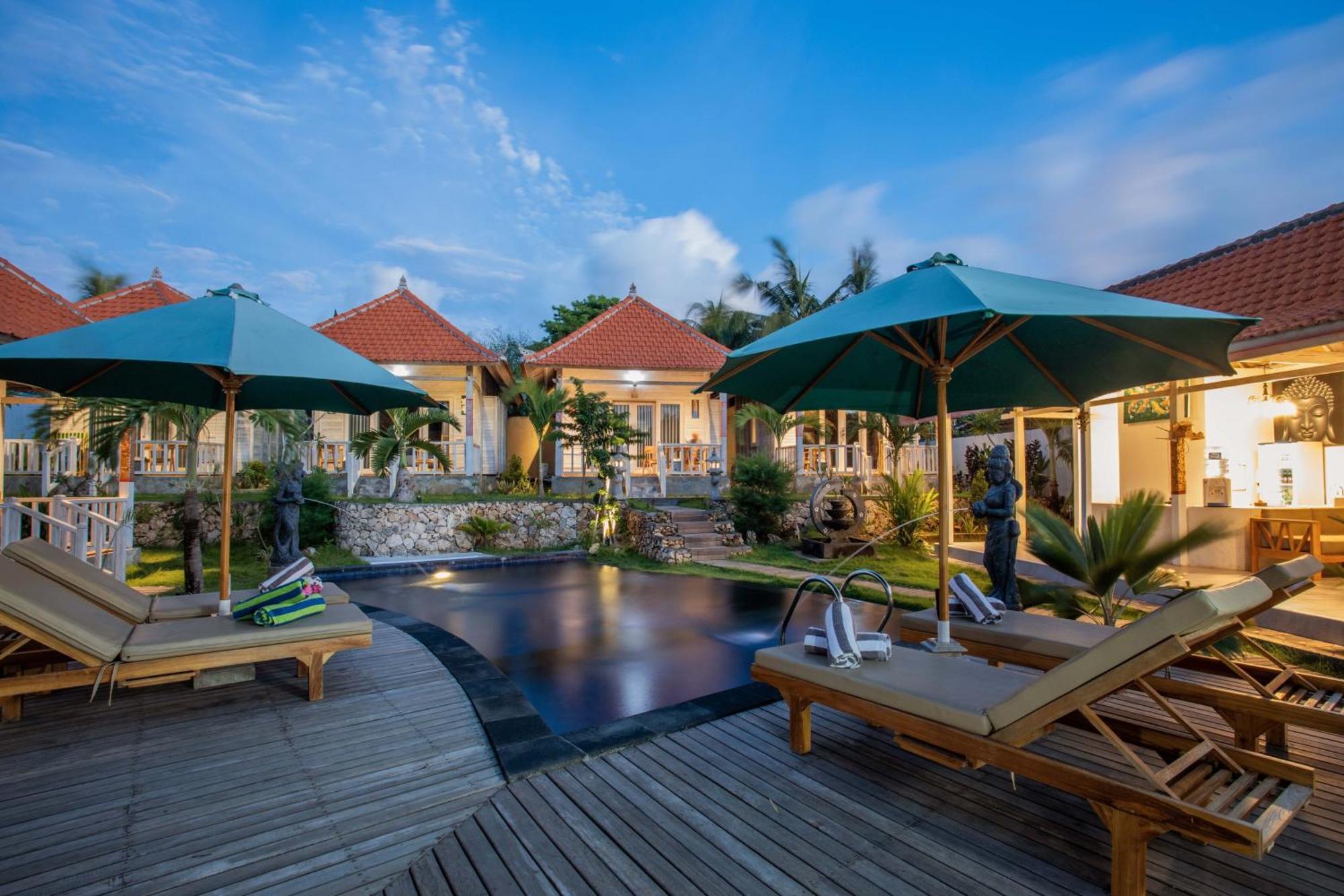 Blue Sky Villa Ceningan 누사 렘봉안 외부 사진