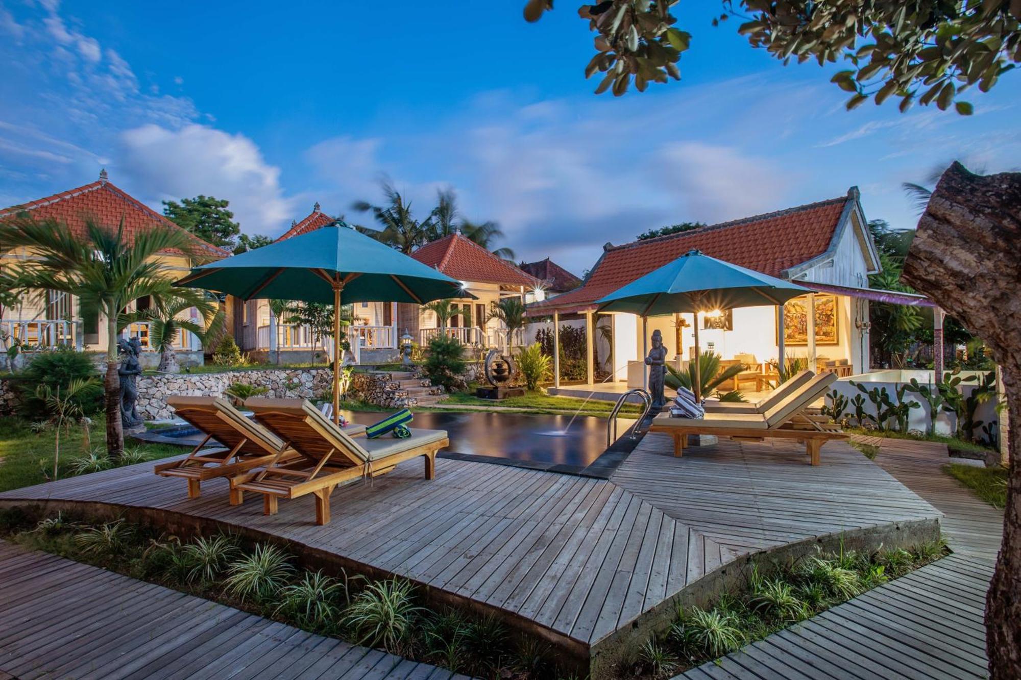 Blue Sky Villa Ceningan 누사 렘봉안 외부 사진