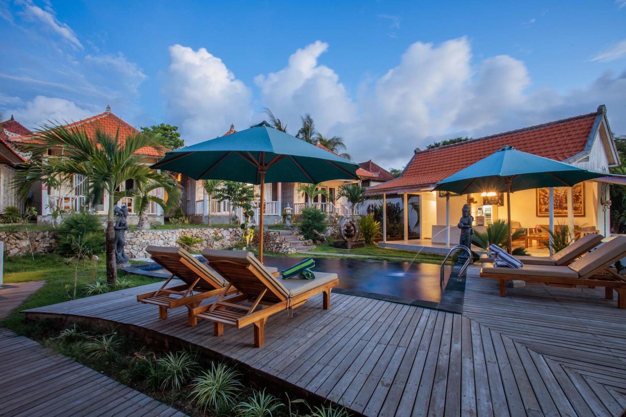 Blue Sky Villa Ceningan 누사 렘봉안 외부 사진