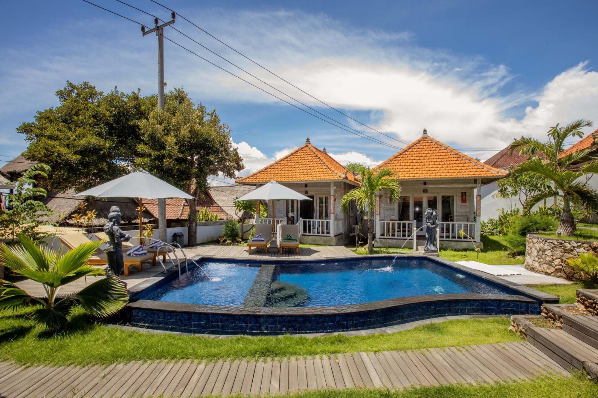 Blue Sky Villa Ceningan 누사 렘봉안 외부 사진