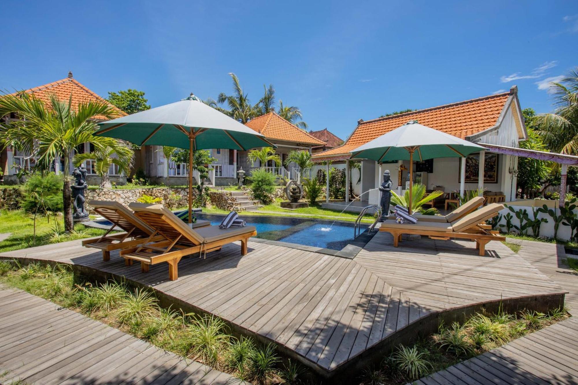 Blue Sky Villa Ceningan 누사 렘봉안 외부 사진